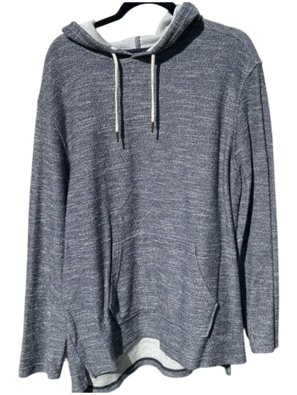 Even Tide Mens Size XXL Drawstring Hoodie With Kangaroo Pocket Long Sleeves